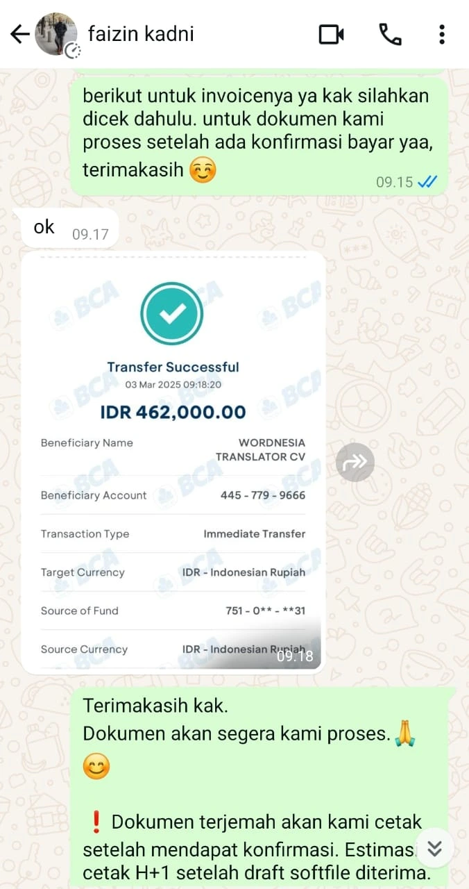 Bukti Transaksi